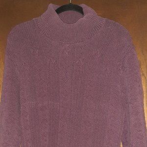 Northern Reflections maroon turtleneck sweater